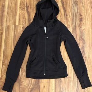 90 Degree By Reflex Women's Black Zip-Up Hoodie